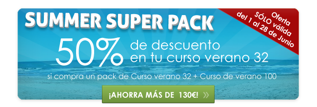 oferta cursos verano junio